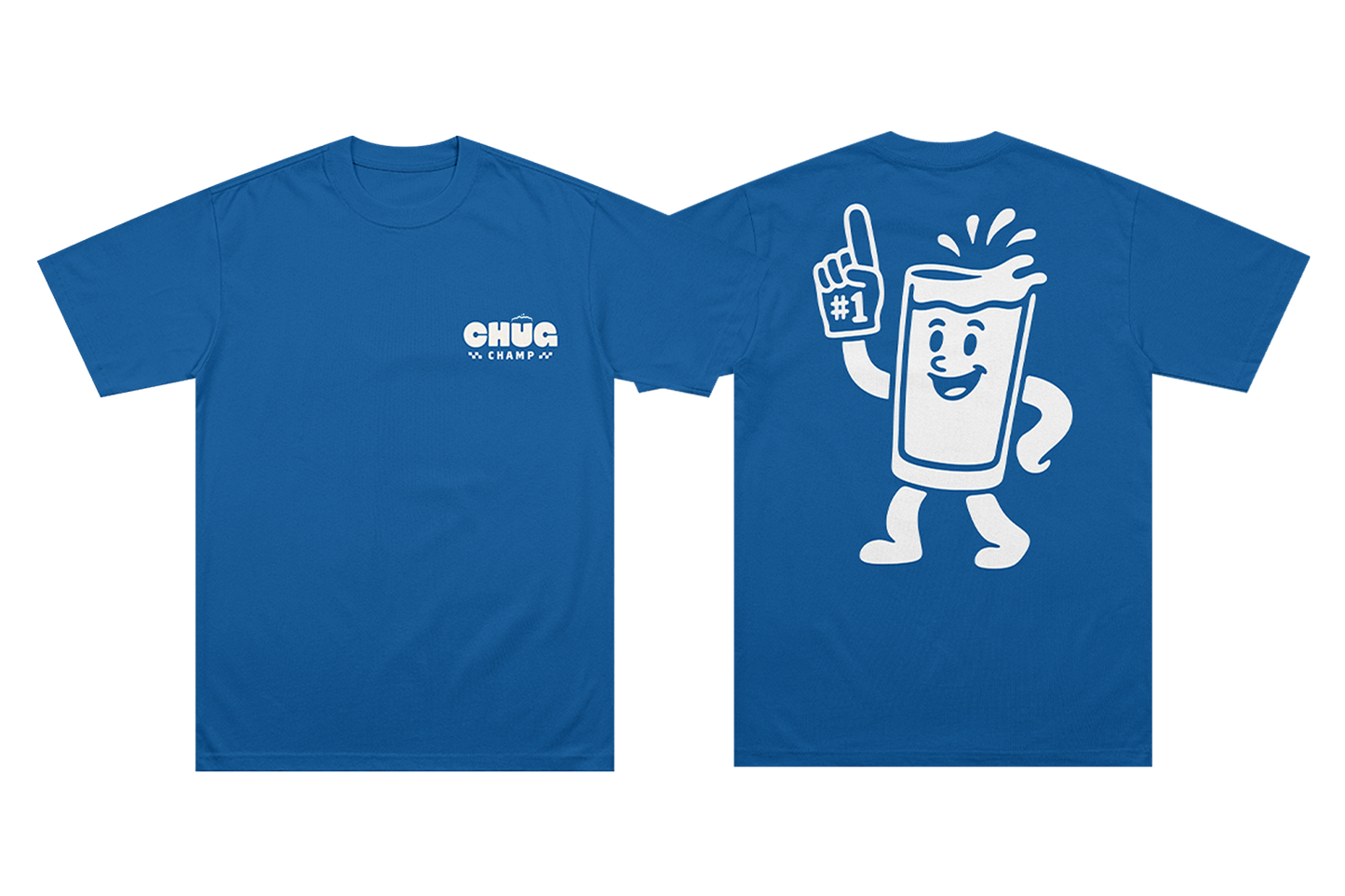 No.1 Chuggie Tee – Stadium Blue