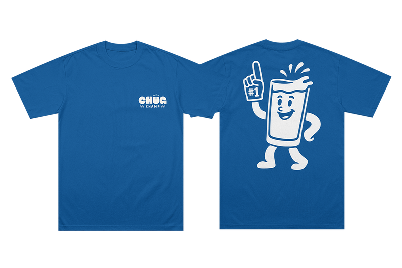 No.1 Chuggie Tee – Stadium Blue