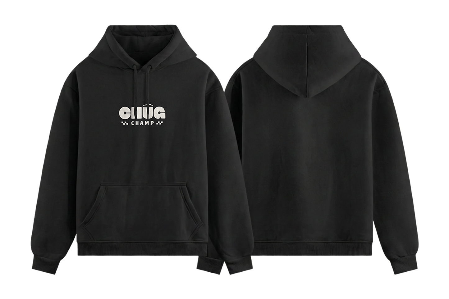 Classic Logo Hoodie – Blackout