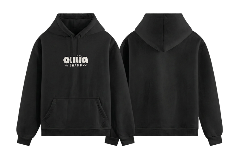 Classic Logo Hoodie – Blackout